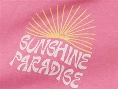 Name It t-shirt aurora pink med paradise print